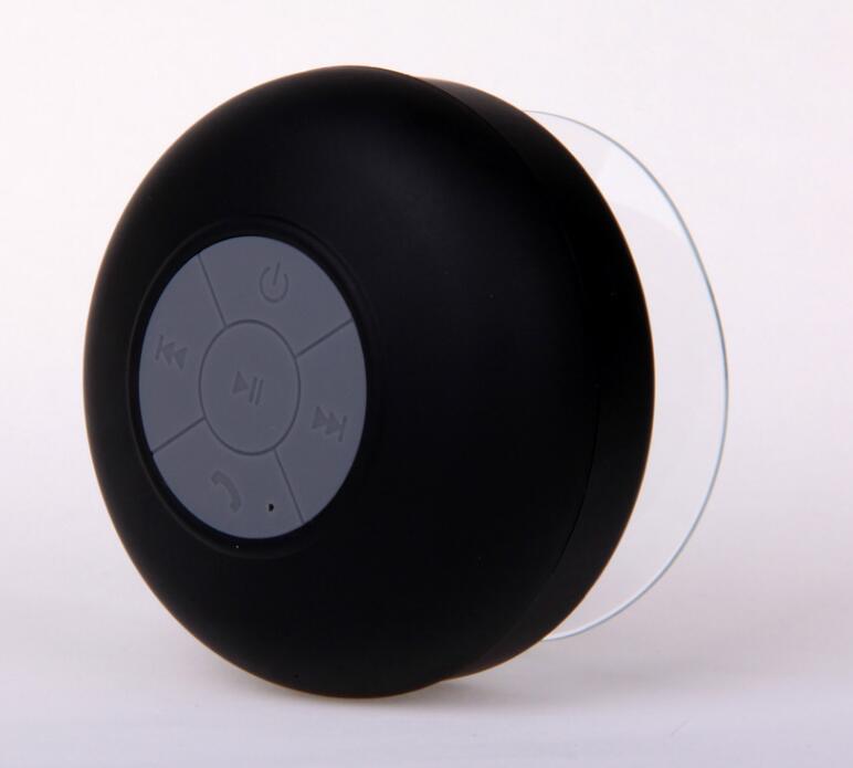 Mini waterproof dustproof Bluetooth speaker in multiple colours with LED option 3W dual-channel audio and 6-hour battery