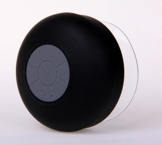 Mini waterproof dustproof Bluetooth speaker in multiple colours with LED option 3W dual-channel audio and 6-hour battery