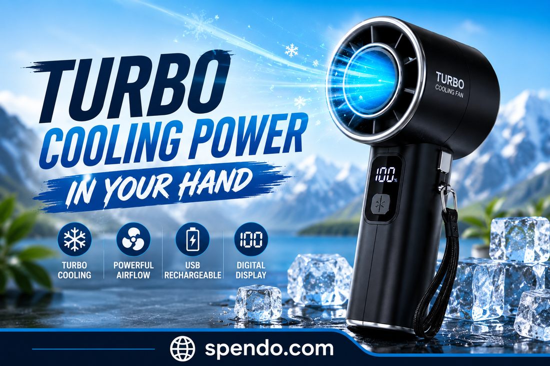 Best Portable USB Turbo Cooling Fan for Travel & Outdoor Use (2026)