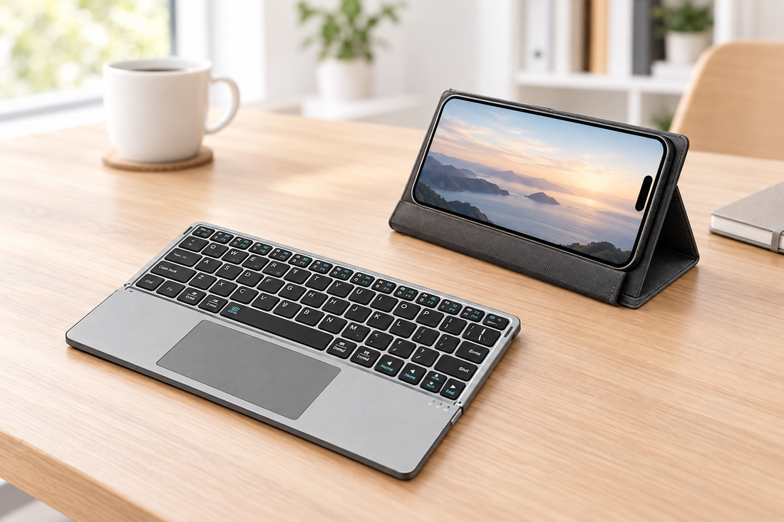 How to Turn Your Phone or Tablet Into a Proper Work Setup (Without Carrying a Laptop)