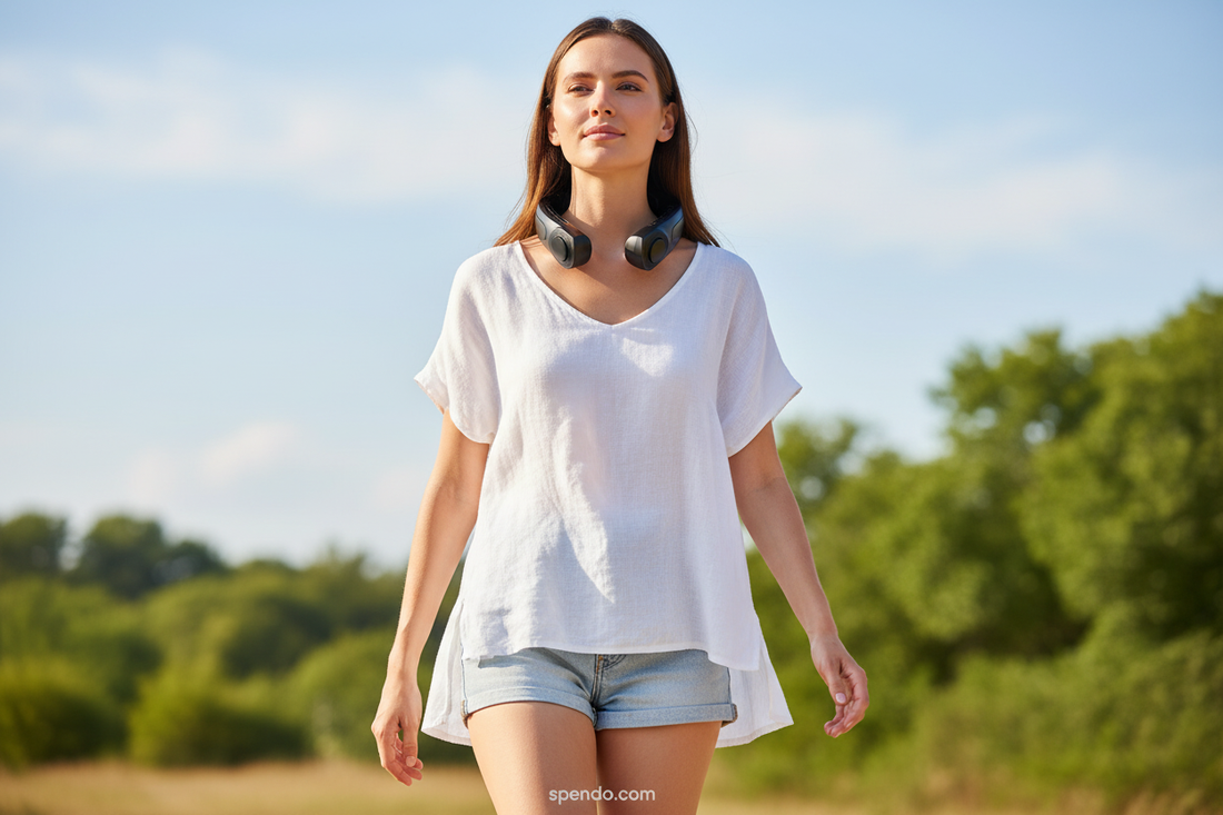 What Is the Best Hands-Free Fan for Staying Cool Outdoors?