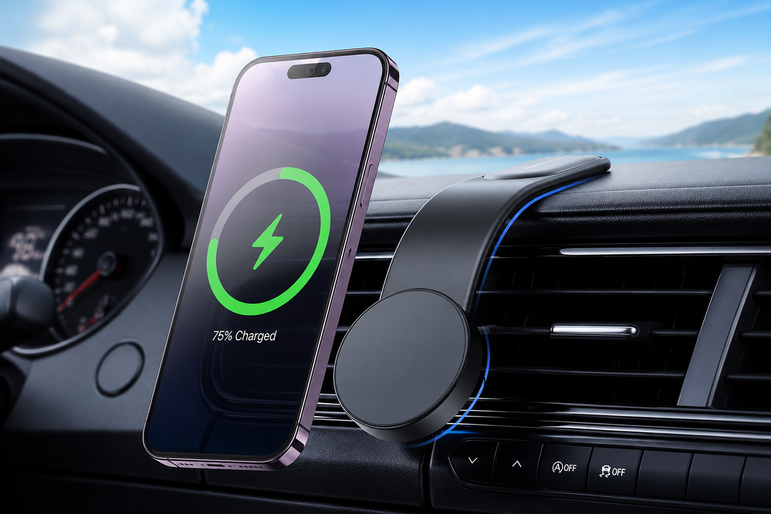Best Magnetic Wireless Car Phone Holder – 15W Fast Charging MagSafe Mount Review