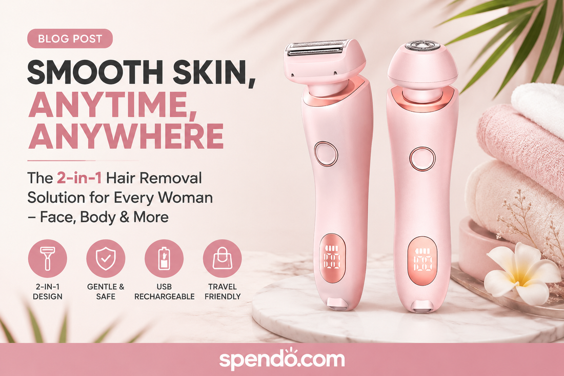 The Best 2-in-1 Women's Electric Shaver & Epilator for Smooth Skin