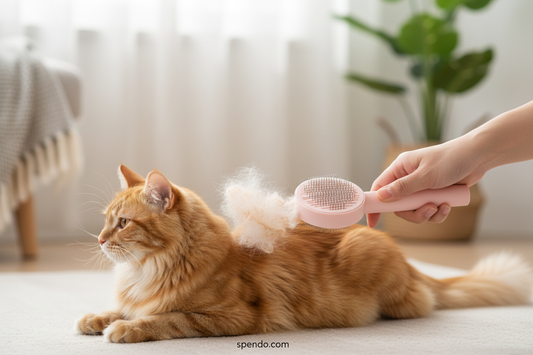 Tired of Picking Fur Off Your Pet Brush? This One Cleans Itself.
