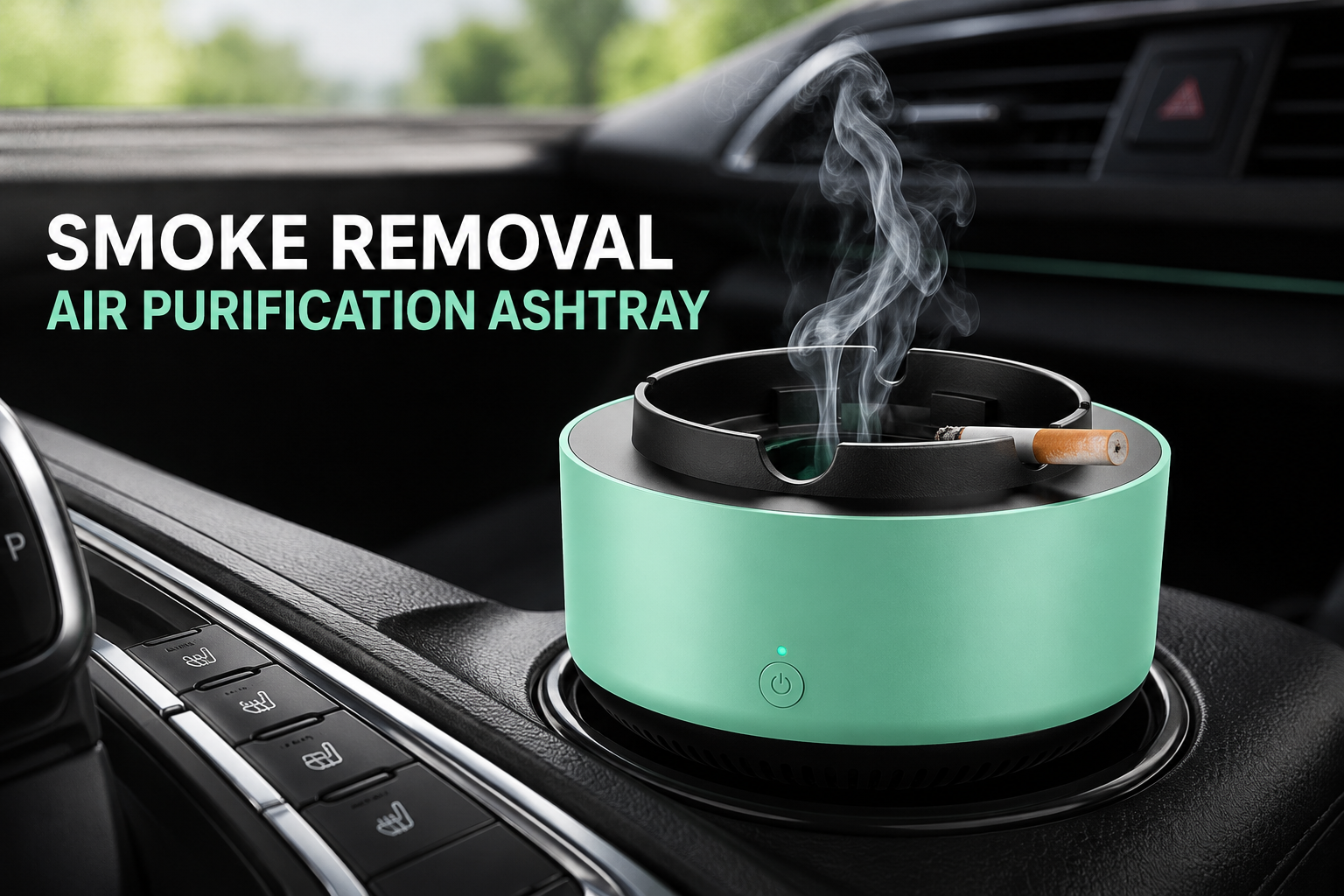 Best Smoke-Removing Ashtray with Air Purifier – The Smart Gadget Every Smoker Needs