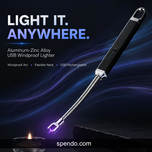 USB Rechargeable Windproof Lighter: The Smarter Flame
