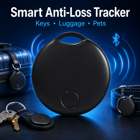 Smart Anti-Loss Tracker, Bluetooth Item Locator For Keys, Luggage & Pets