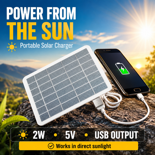 Portable Solar Power Bank